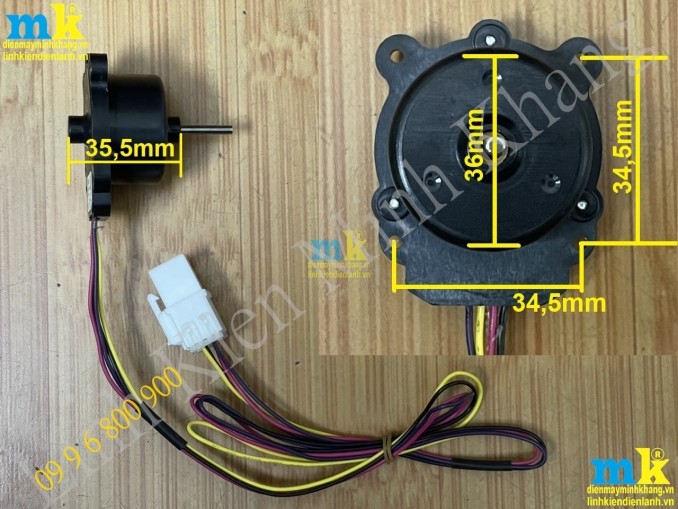 ( SP1534 ) Quạt Dùng Cho Dàn Nóng Và Dàn Lạnh Tủ LG Mẫu 2